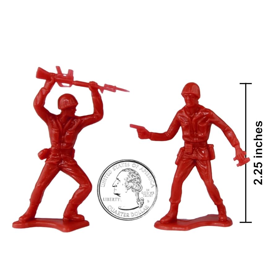AAMY アーミー　フィギュア　2体セット Amazon.co.jp: ARMY MEN フィギュア コンバットフォース : おもちゃ